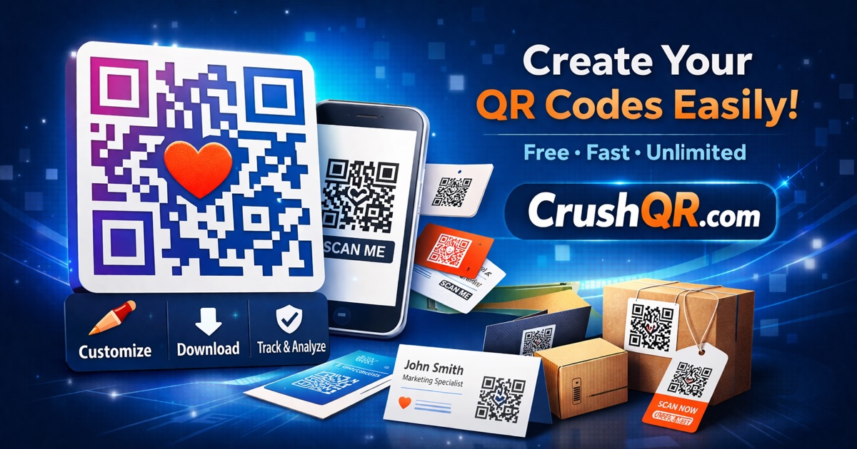 Free QR Code Generator | CrushQR